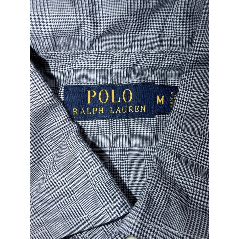 Polo Ralph Lauren Men's Oxford Cloth Button Down, Blue Gray,  Size Medium M